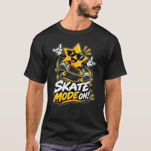 Camiseta Star — Modo Patinaje Activado