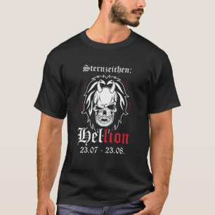 Camiseta Star Sign Rock Hellion For Lion