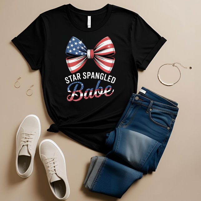 Camiseta Star Spangled Babe (Subido por el creador)