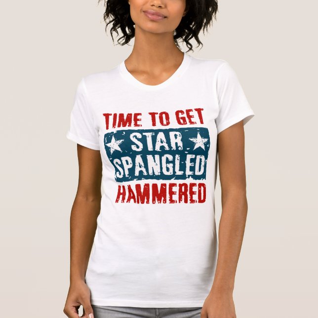 Camiseta Star Spangled Hammered (Anverso)