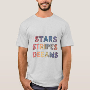 Camiseta Star Stripes Dreams T-Shirt