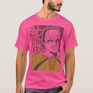 Camiseta Star Trek Espacio Profundo Nueve Garak Todo Verdad