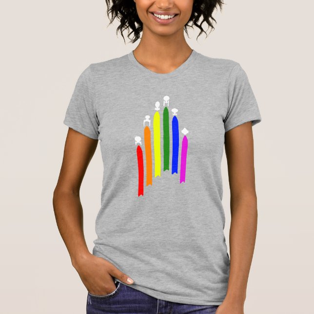 Camiseta Star Trek Gay Pride T-Shirt (Anverso)