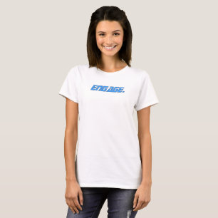 Camiseta Star Trek Picard - Engage (Azul con borde negro)