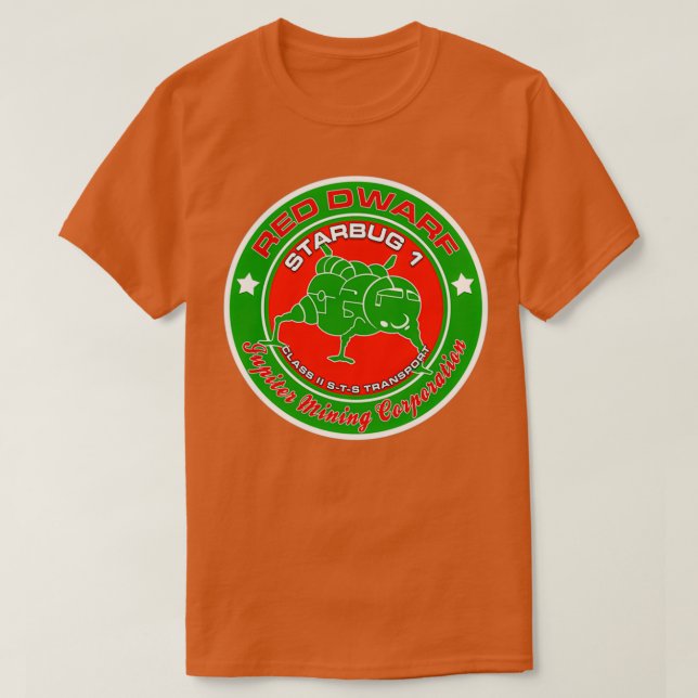 Camiseta Starbug Red Dwarf (Diseño del anverso)