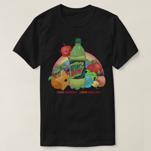 Camiseta Stardew Energy Tonic (Diseño del anverso)