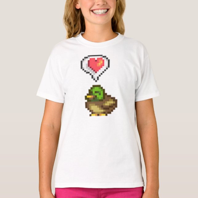 Camiseta Stardew Valley Happy Duck (Anverso)