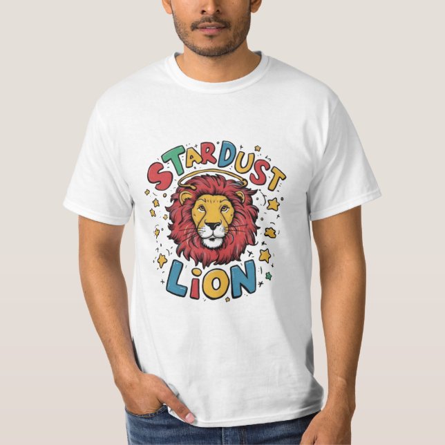 Camiseta 👕 🦁 Stardust Leon T-Shirt Diseño 🦁 👕 (Anverso)