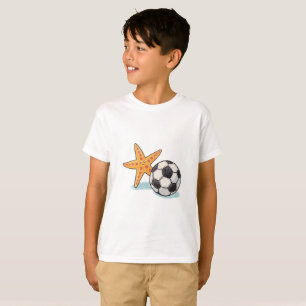 Camiseta Starfish and Soccer Ball