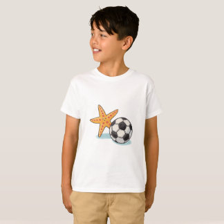 Camiseta Starfish and Soccer Ball