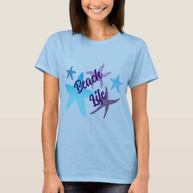 Camiseta Starfish Beach Life Women's Tee (Anverso)