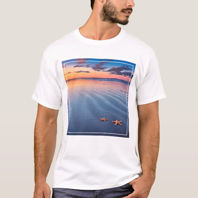 Camiseta Starfish On Sand (Anverso)