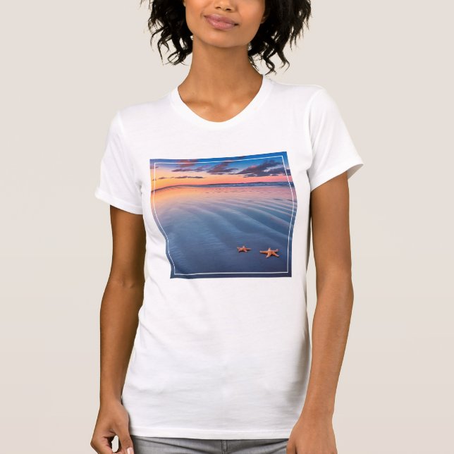 Camiseta Starfish On Sand (Anverso)