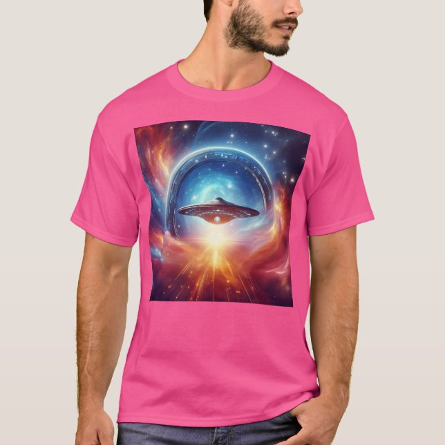 Camiseta Stargate Y Ufo (Anverso)