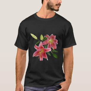 Camiseta Stargazer Lily Grande Para La Flor De Los Jardines