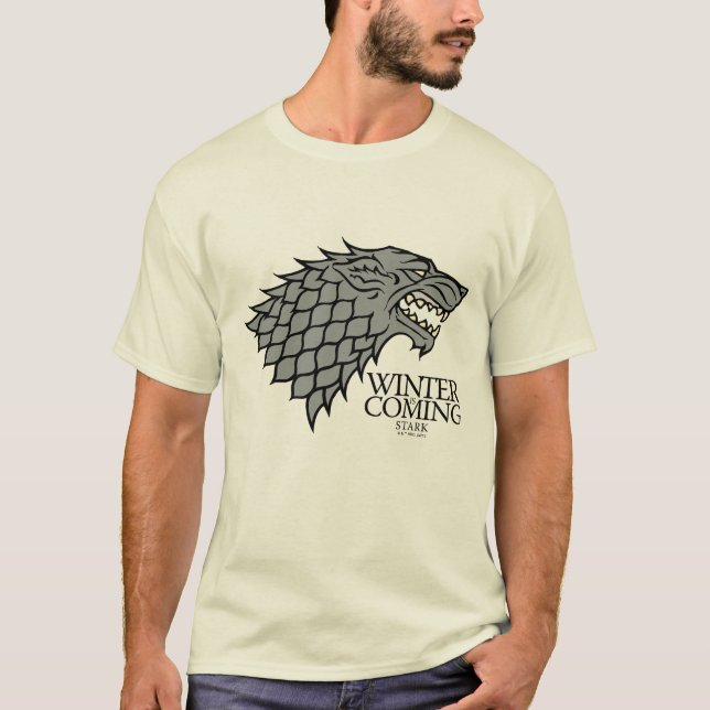 Camiseta Stark Sigil - viene el invierno (Anverso)