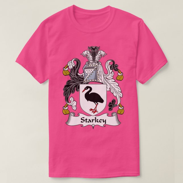 Camiseta Starkey Coat of Arms Family Crest  (Diseño del anverso)