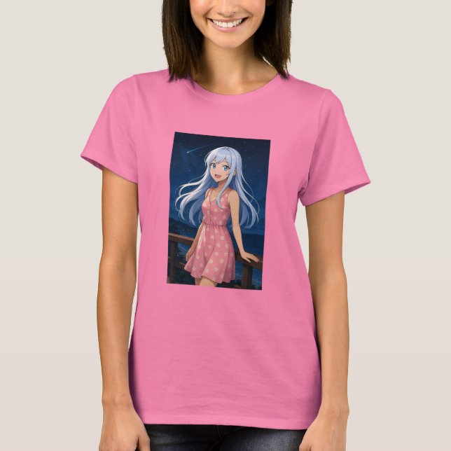 Camiseta Starlight Nova – Desea en la Ola (Anverso)