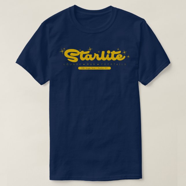 Camiseta Starlite Lounge Bar Gay Nightclub NYC (Diseño del anverso)