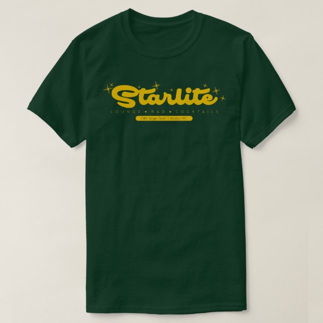Camiseta Starlite Lounge Bar Gay Nightclub NYC (Diseño del anverso)