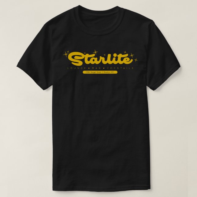 Camiseta Starlite Lounge Bar Gay Nightclub NYC (Diseño del anverso)