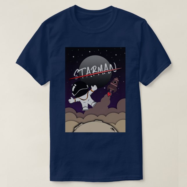 Camiseta Starman (Diseño del anverso)