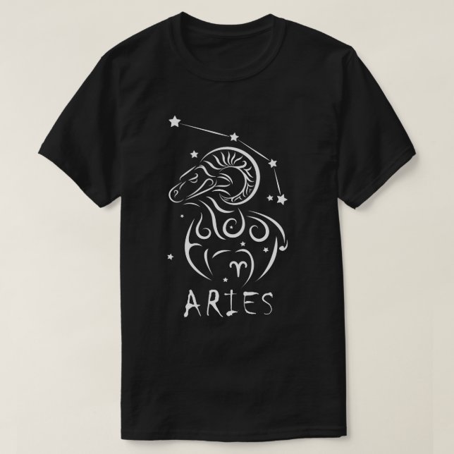 Camiseta Starry Aries (Diseño del anverso)