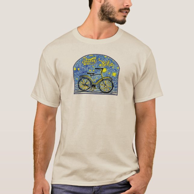 Camiseta Starry Bike (Anverso)