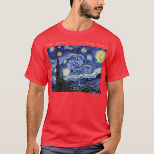 Camiseta Starry Night by Vincent Van GoghVan Gogh With The
