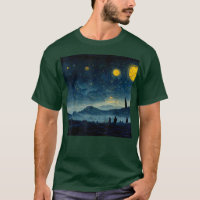 Starry Night Caspar David Friedrich T-Shirt Copy