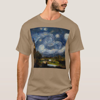 Camiseta Starry Night John Constable