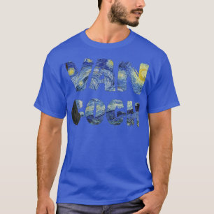 Camiseta Starry Night Van Gogh Art Painting Vincent Van Gog