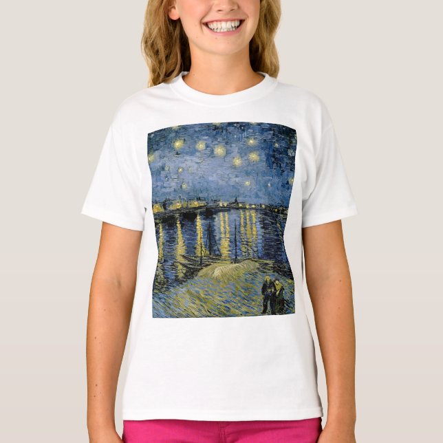 Camiseta Starry Night Vincent van Gogh (Anverso)