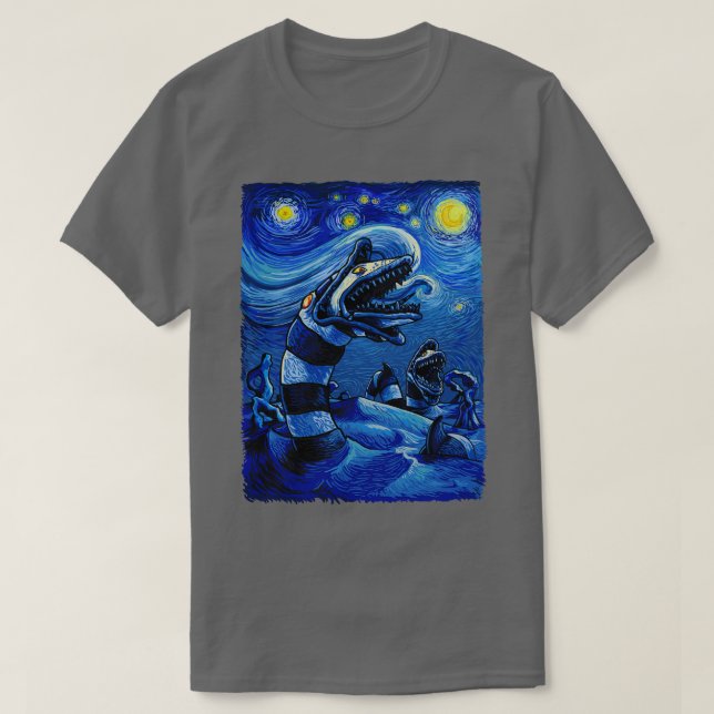 Camiseta Starry Saturn (Diseño del anverso)