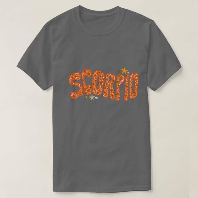 Camiseta Starry Scorpio (Diseño del anverso)