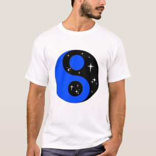 Camiseta " Starry Ying Yang Symbol "