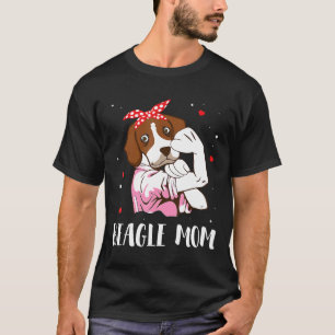 Camiseta Stars Hearts Dog Chica Feliz Día de la Madre Perro