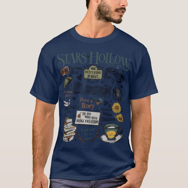 Camiseta Stars Hollow Where You Lead I Will Follow funny (Anverso)