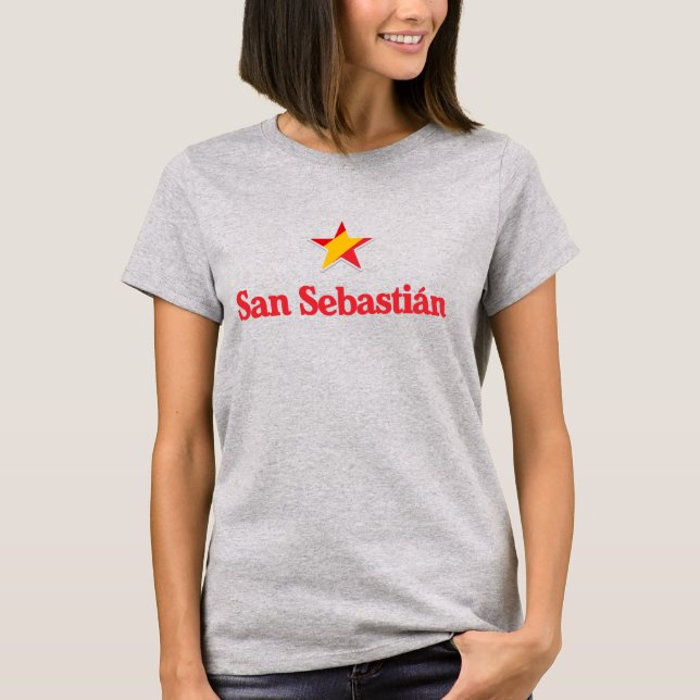 Camiseta Stars of Spain – San Sebastian (Anverso)
