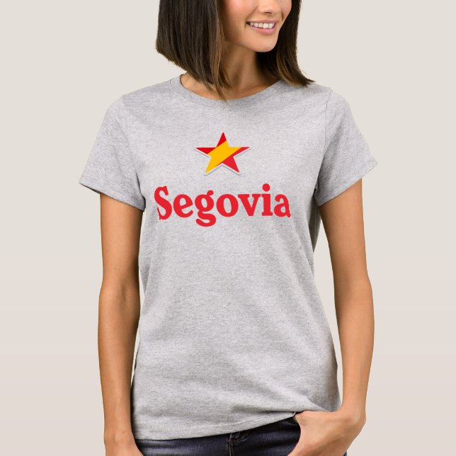 Camiseta Stars of Spain – Segovia (Anverso)