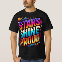 Camiseta Stars Shine Proud