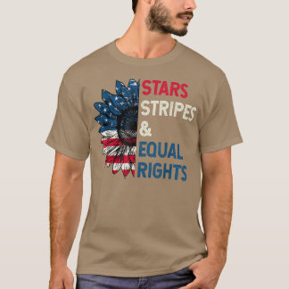 Camiseta Stars Stripes and Equal Rights 4 de julio