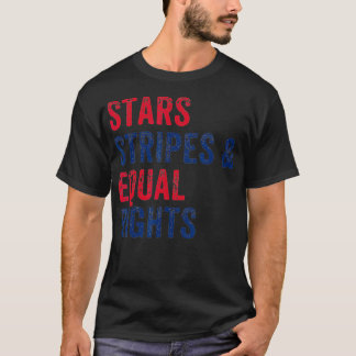 Camiseta Stars Stripes and Equal Rights 4 de julio