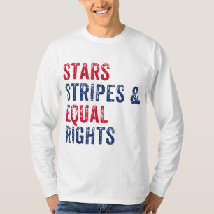 Camiseta Stars Stripes and Equal Rights 4 de julio