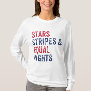Camiseta Stars Stripes and Equal Rights 4 de julio