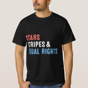 Camiseta Stars Stripes and Equal Rights 4 de julio