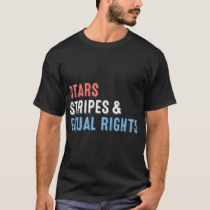Camiseta Stars Stripes and Equal Rights 4 de julio