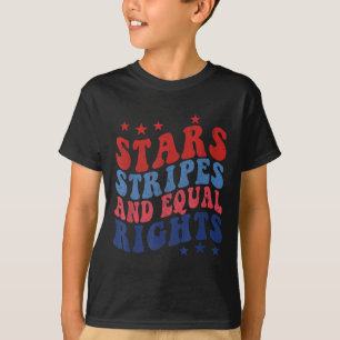 Camiseta Stars Stripes And Equal Rights 4 De Julio Patriot