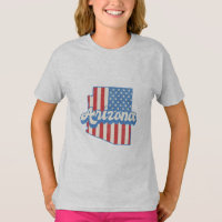 Stars & Stripes Arizona Silhouette