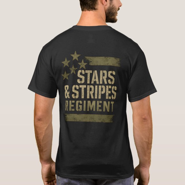 Camiseta Stars & Stripes Regiment (Reverso)